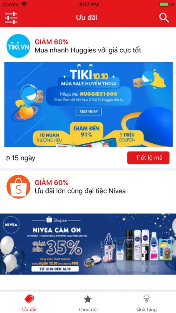 Capturas de tela do Jum - Khuyến mãi Giảm giá Deal