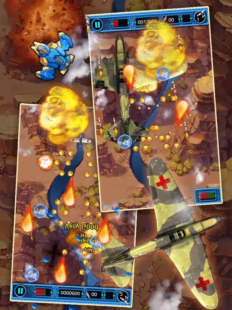 Raiden Air Storm iPad 应用截图