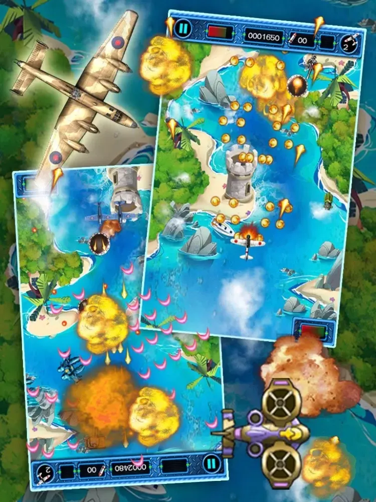 Raiden Air Storm iPad 应用截图
