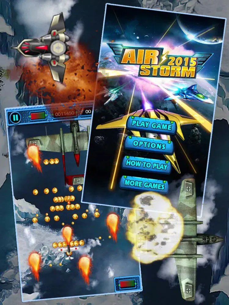Raiden Air Storm iPad 应用截图