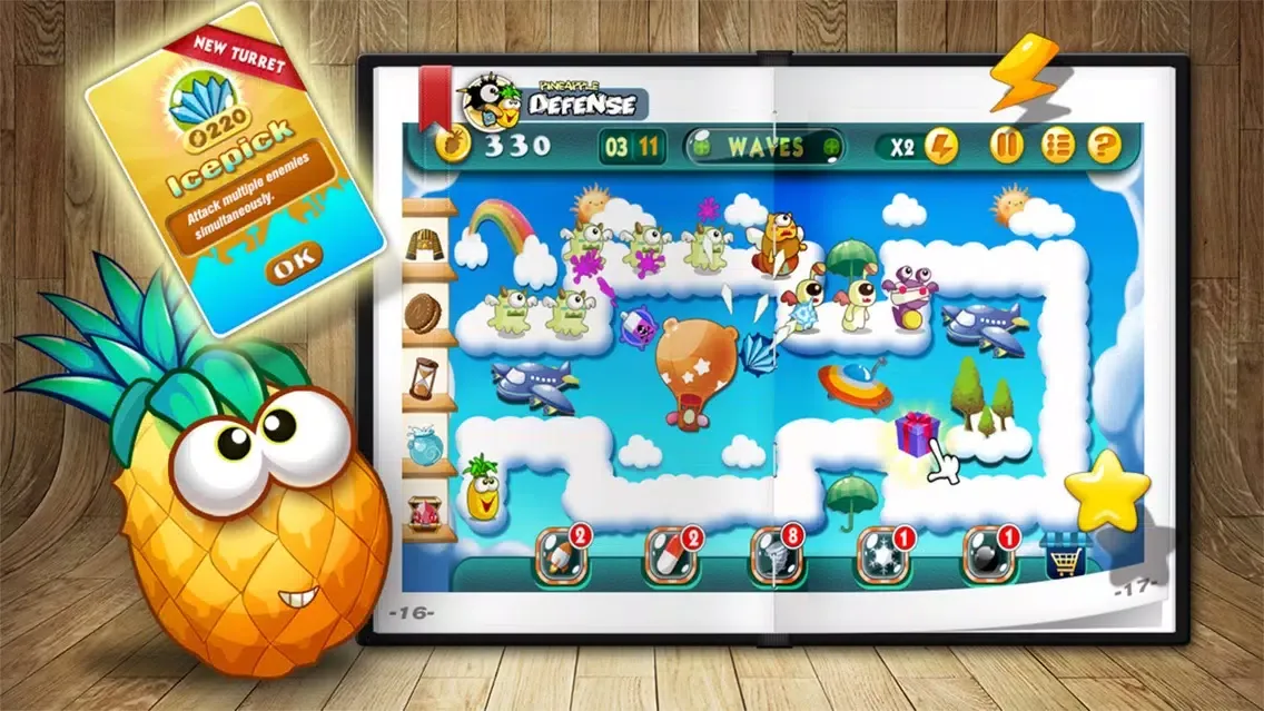 Defend Fruit TD Screenshots