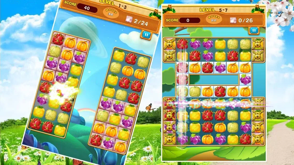 Fruit Match - Garden Hero 스크린샷