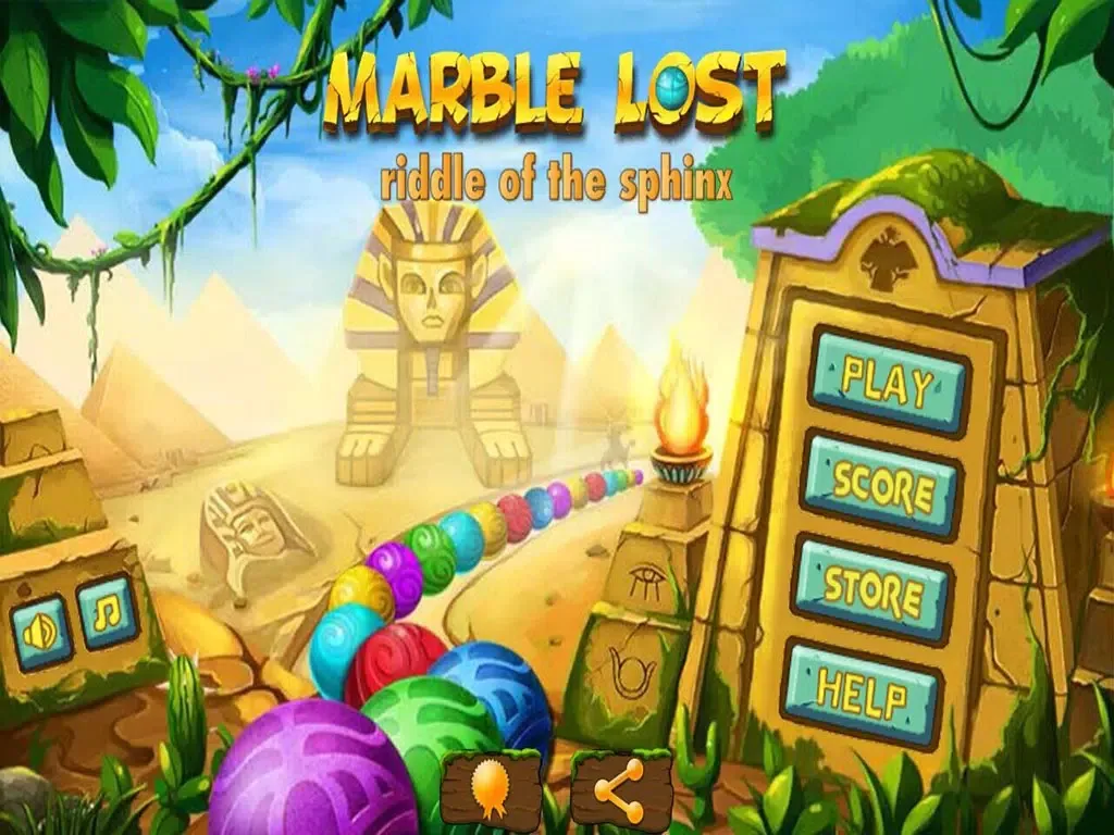 Capturas de pantalla de Egypt Marble - Riddle of the Shpinx iPad 