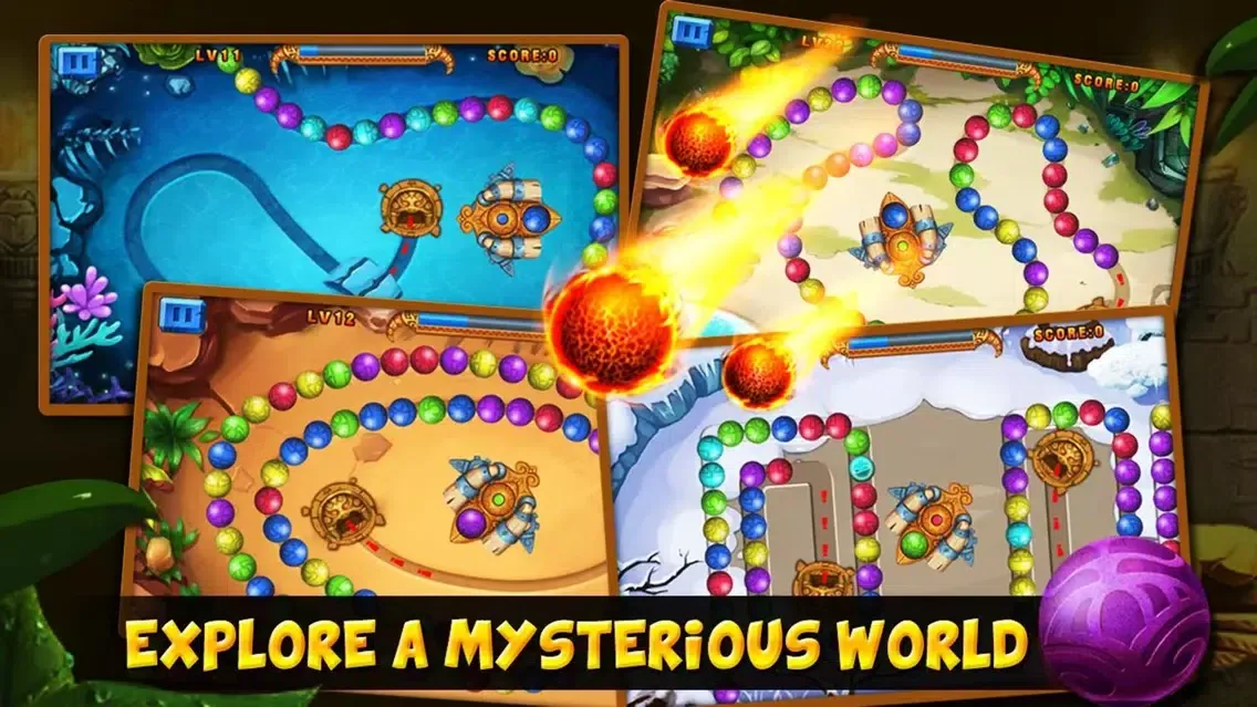 Capturas de pantalla de Egypt Marble - Riddle of the Shpinx