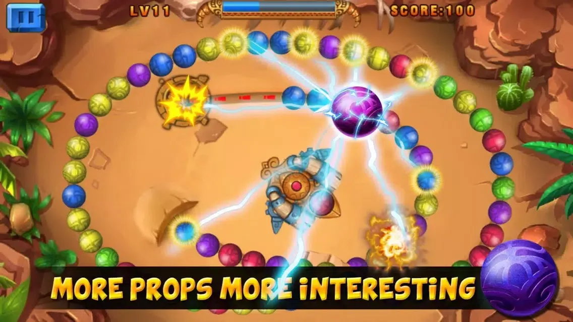 Capturas de pantalla de Egypt Marble - Riddle of the Shpinx