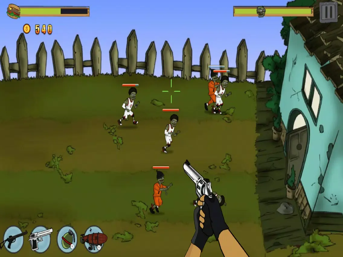 Blast Zombie Pirates iPad  Screenshots