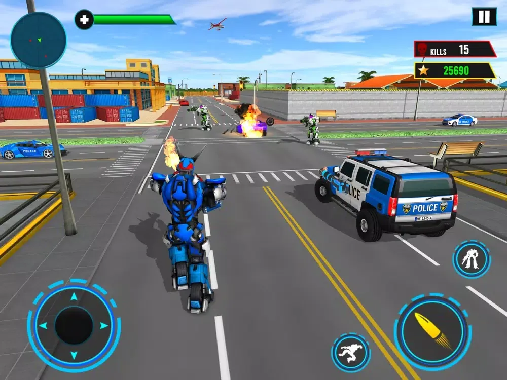 Elephant Robot Transport Game iPad  স্ক্রিনশট
