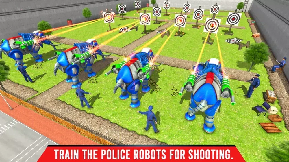 Elephant Robot Transport Game স্ক্রিনশট