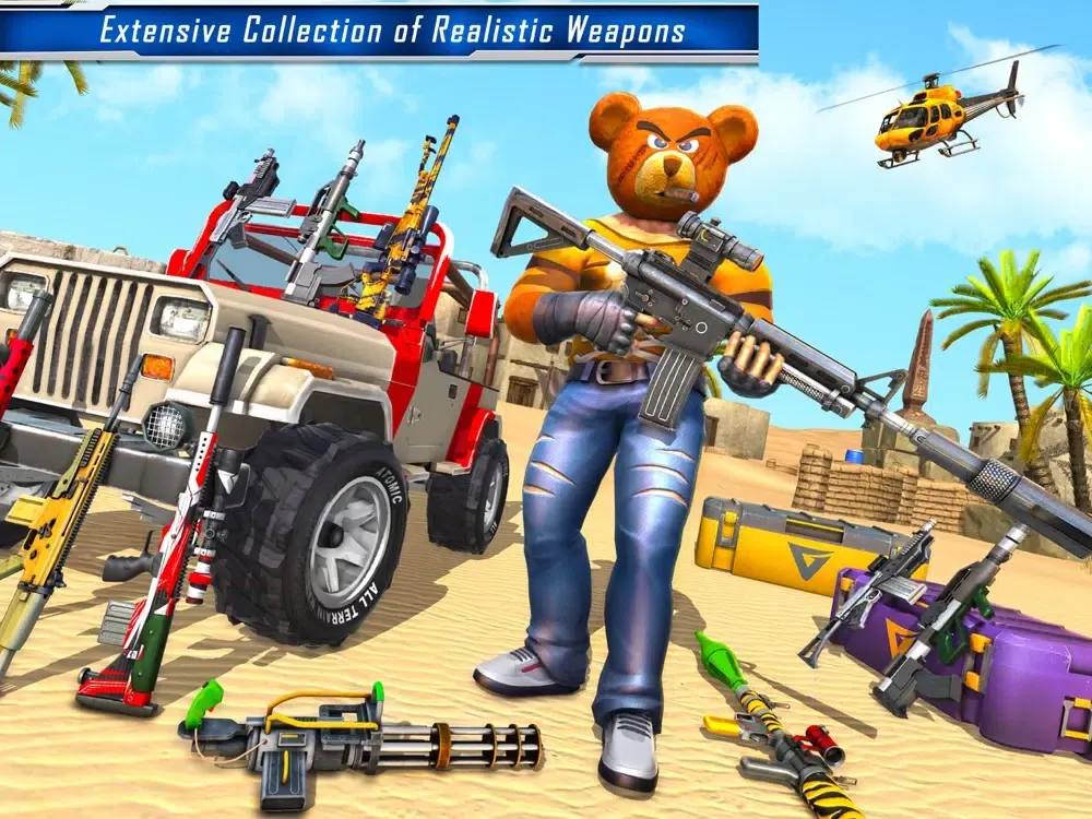 تصاویر Teddy Bear Gun Shooting Game iPad 