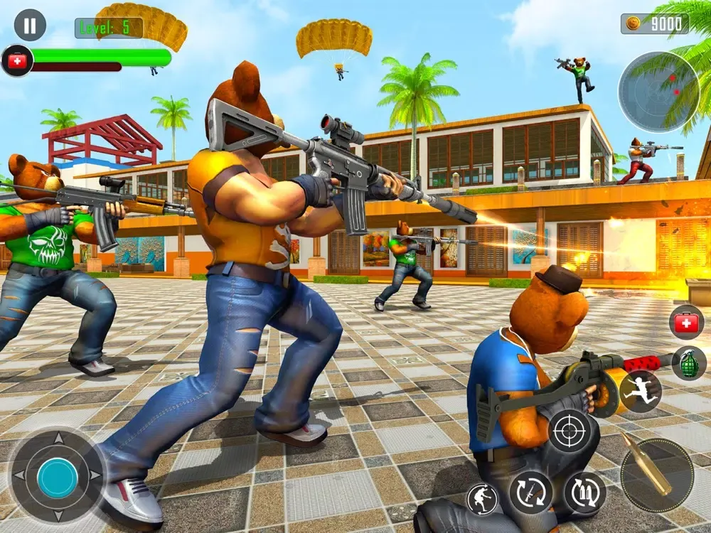 تصاویر Teddy Bear Gun Shooting Game iPad 