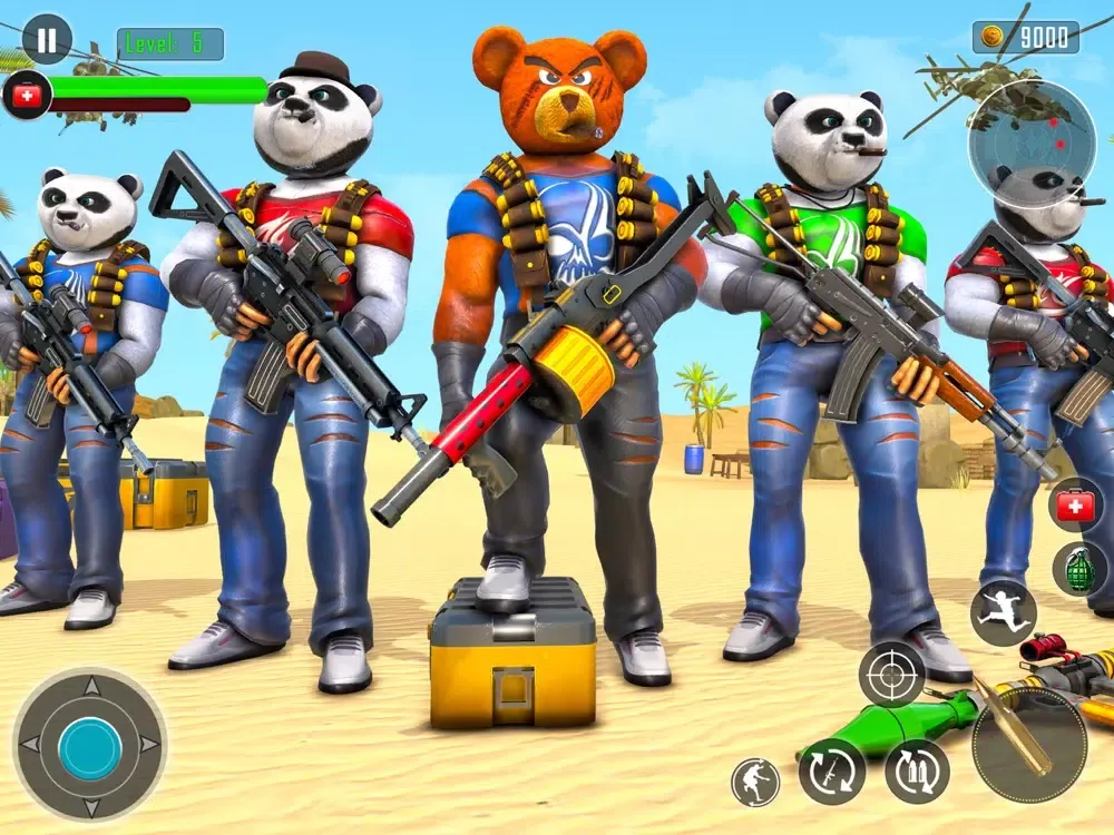 تصاویر Teddy Bear Gun Shooting Game iPad 
