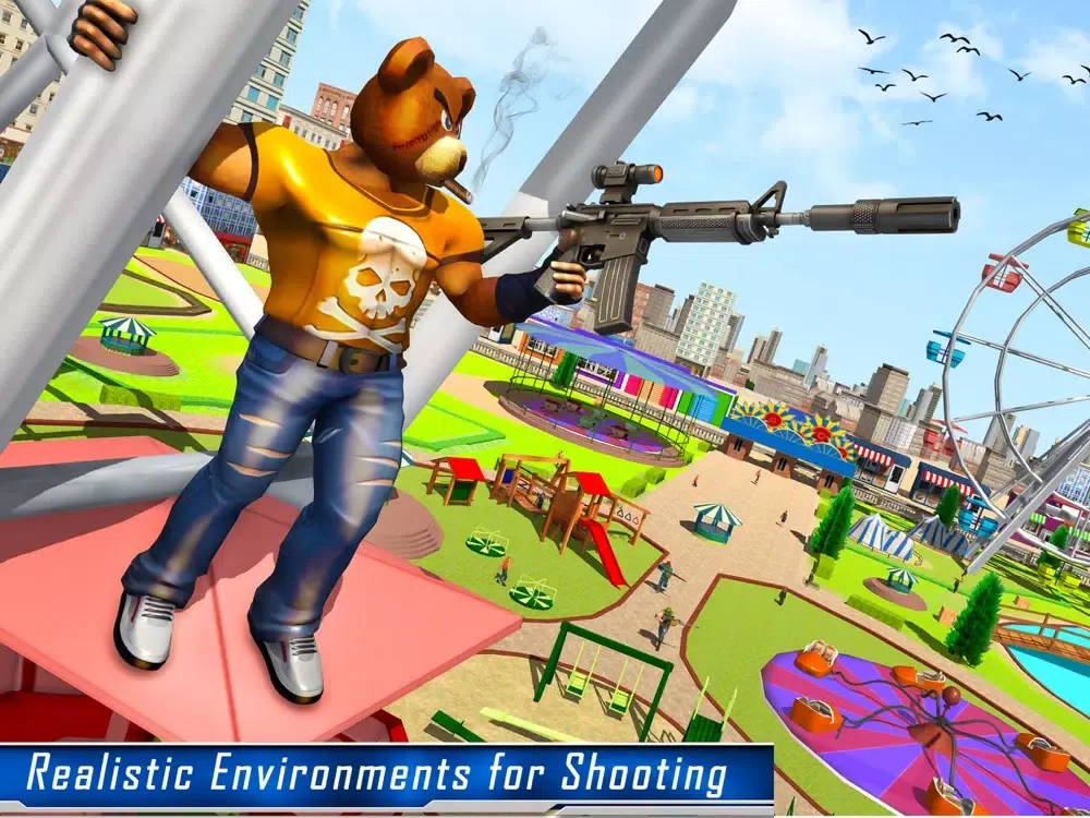 تصاویر Teddy Bear Gun Shooting Game iPad 