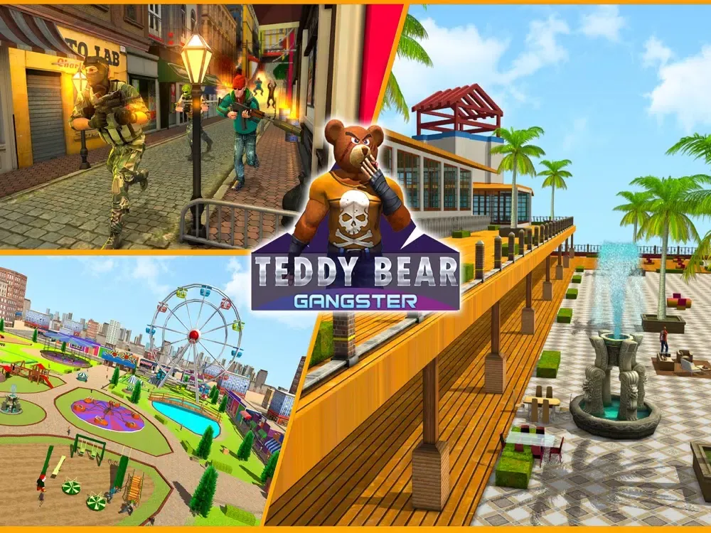 تصاویر Teddy Bear Gun Shooting Game iPad 