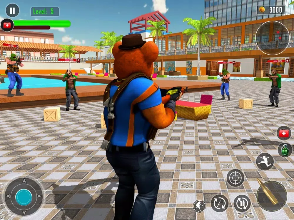 تصاویر Teddy Bear Gun Shooting Game iPad 