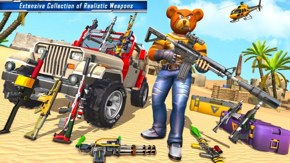 تصاویر Teddy Bear Gun Shooting Game