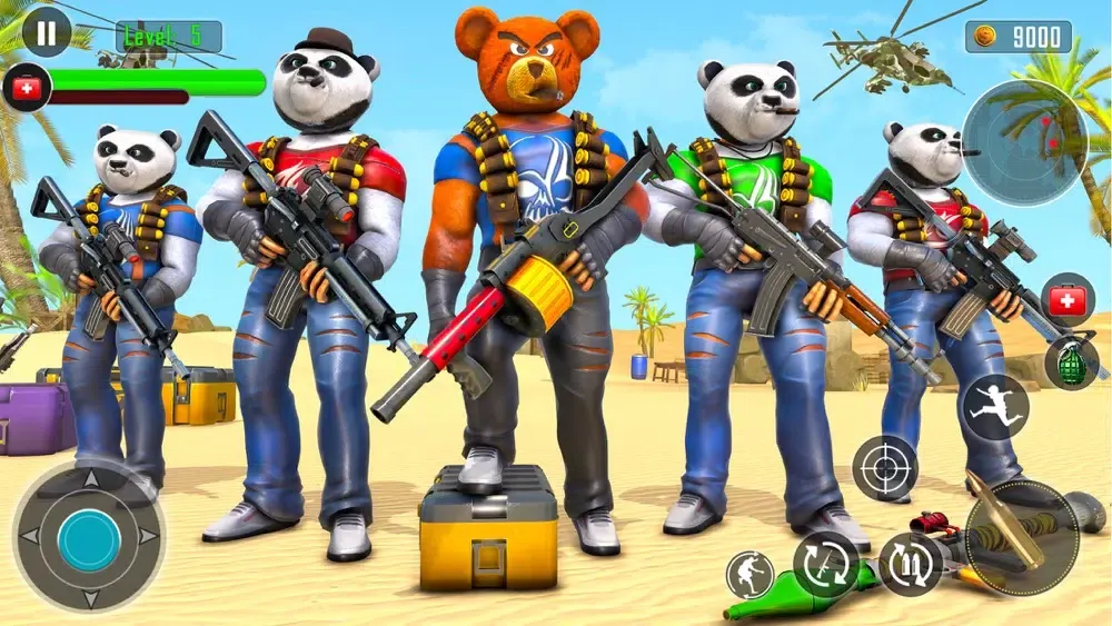 تصاویر Teddy Bear Gun Shooting Game