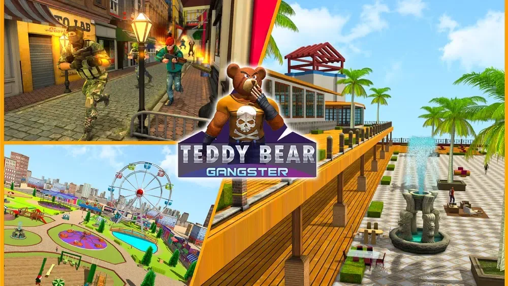 تصاویر Teddy Bear Gun Shooting Game