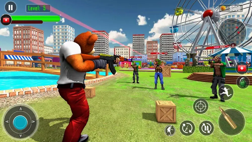 تصاویر Teddy Bear Gun Shooting Game