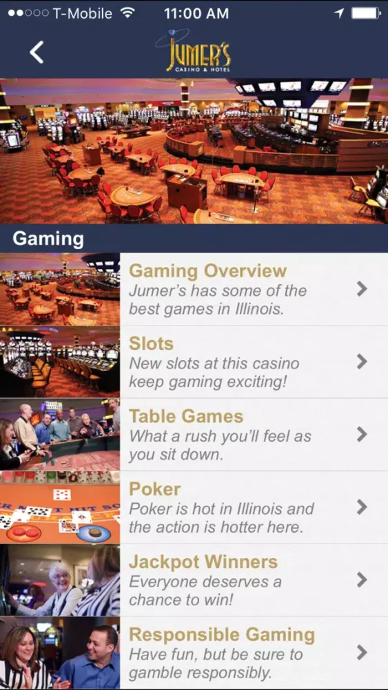 Capturas de tela do Jumer’s Casino & Hotel