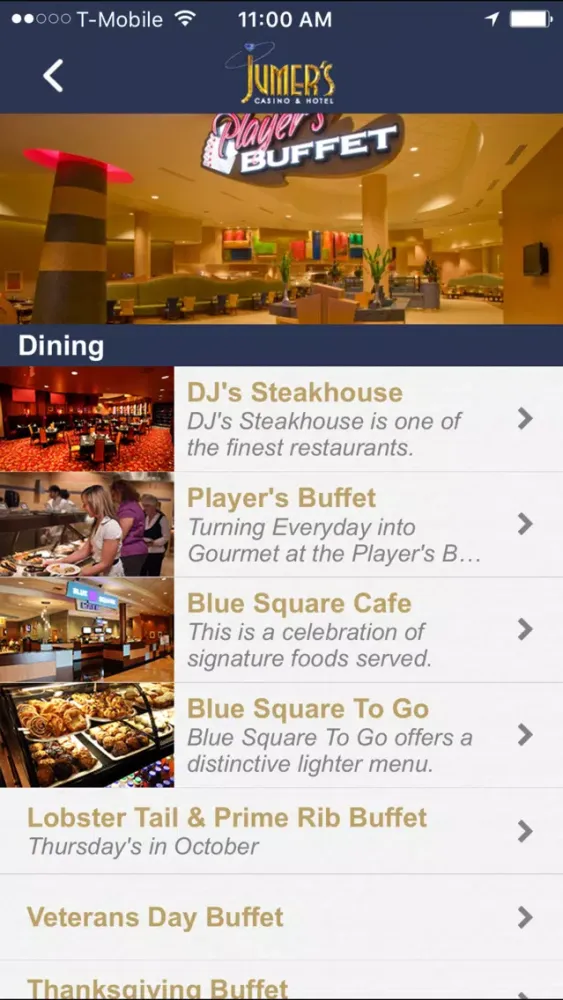 Capturas de tela do Jumer’s Casino & Hotel