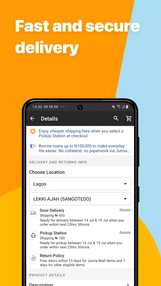 JUMIA Online Shopping Ekran Görüntüleri