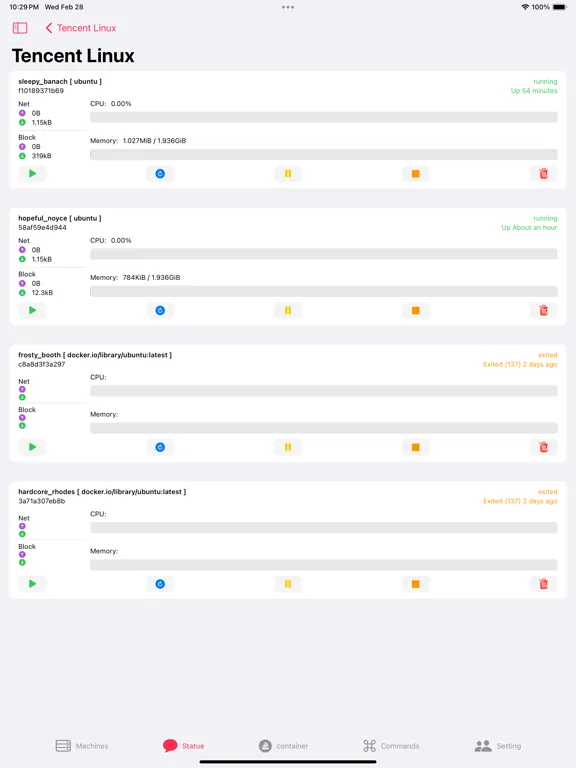 CareServer iPad  Screenshots