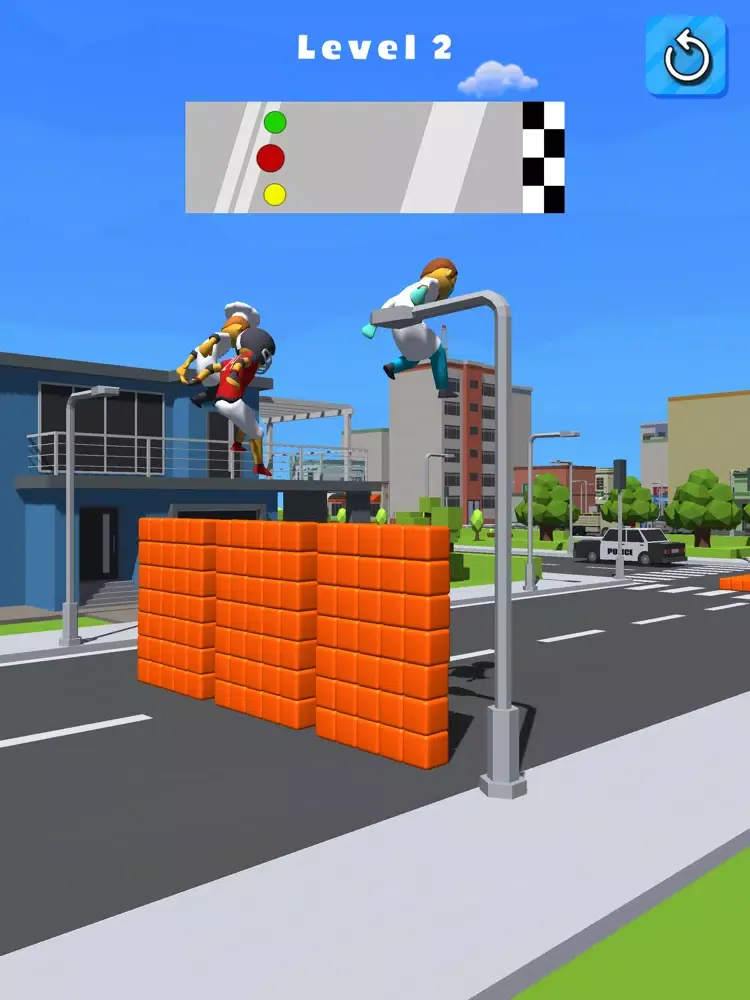 Tangkapan layar Jump Hero 3D iPad 