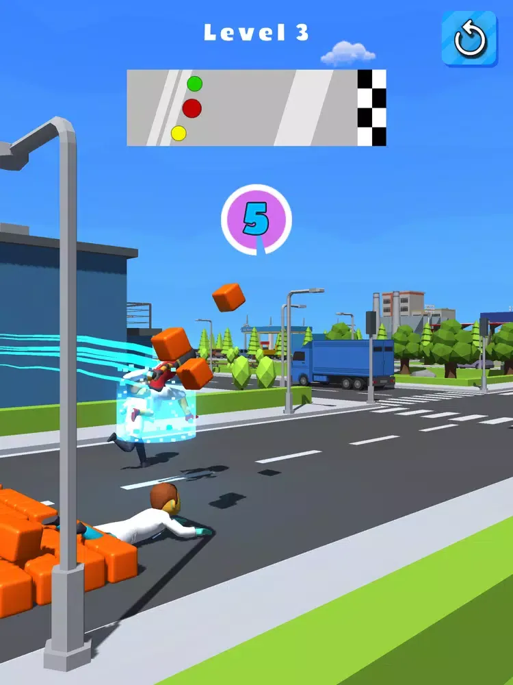 Tangkapan layar Jump Hero 3D iPad 