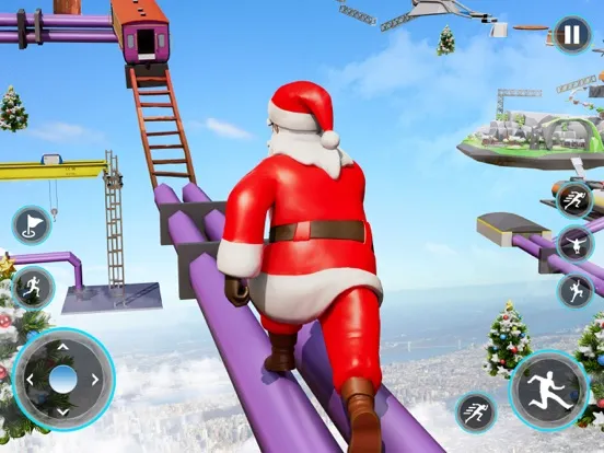 Capturas de pantalla de Going Santa: Jump Up Parkour iPad 