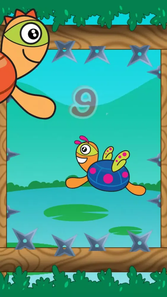 Capturas de tela do Flying Turtles Ninja Clash Shuriken