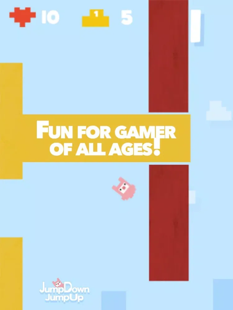 ภาพหน้าจอของ Jump Down Jump Up iPad 