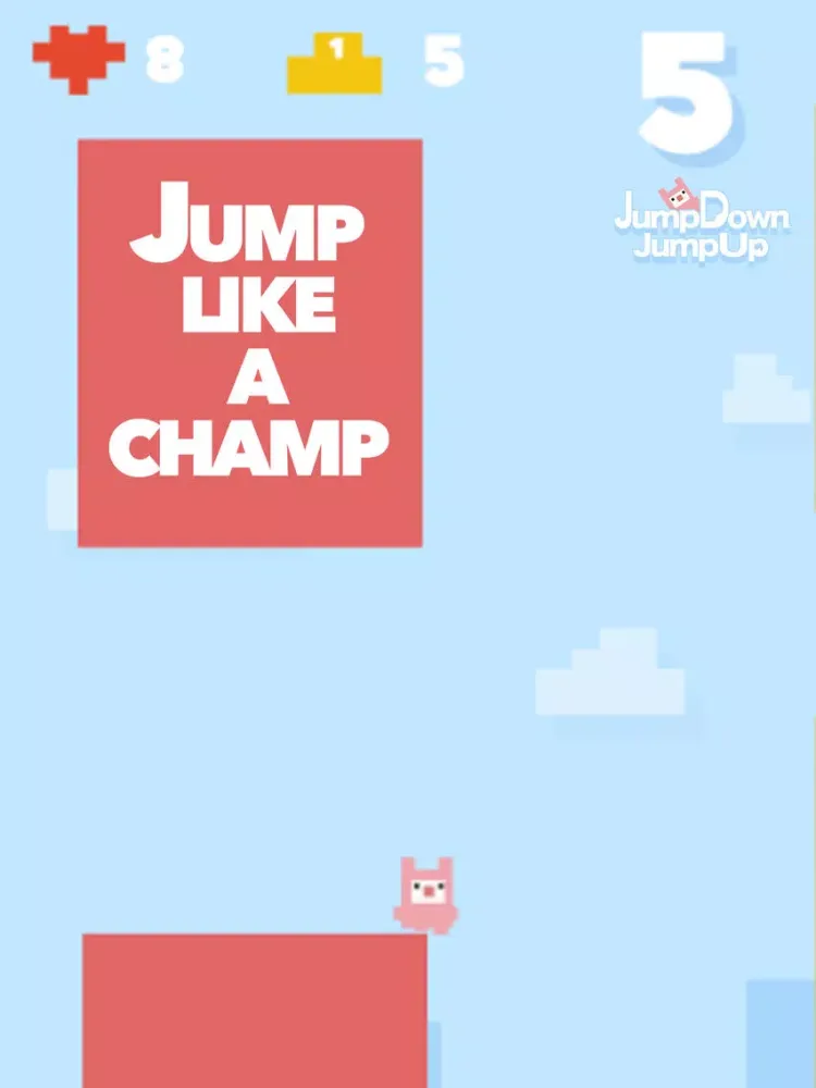 ภาพหน้าจอของ Jump Down Jump Up iPad 