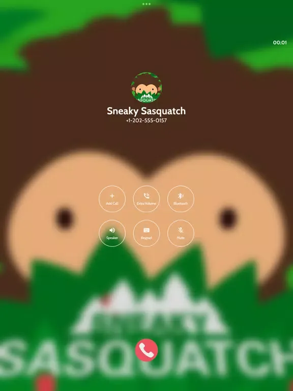 Screenshot di Sneaky Sasquatch Prank Call iPad 