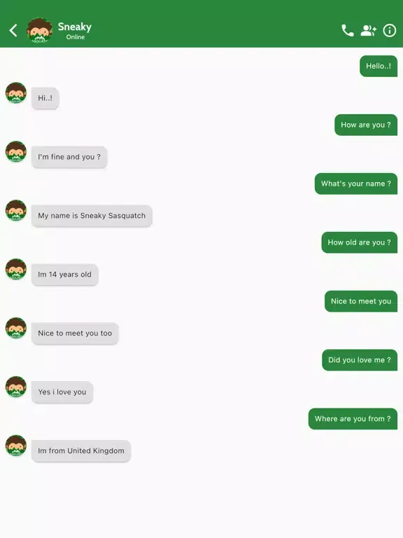 Screenshot di Sneaky Sasquatch Prank Call iPad 