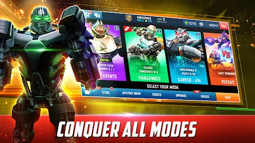 Tangkapan layar World Robot Boxing