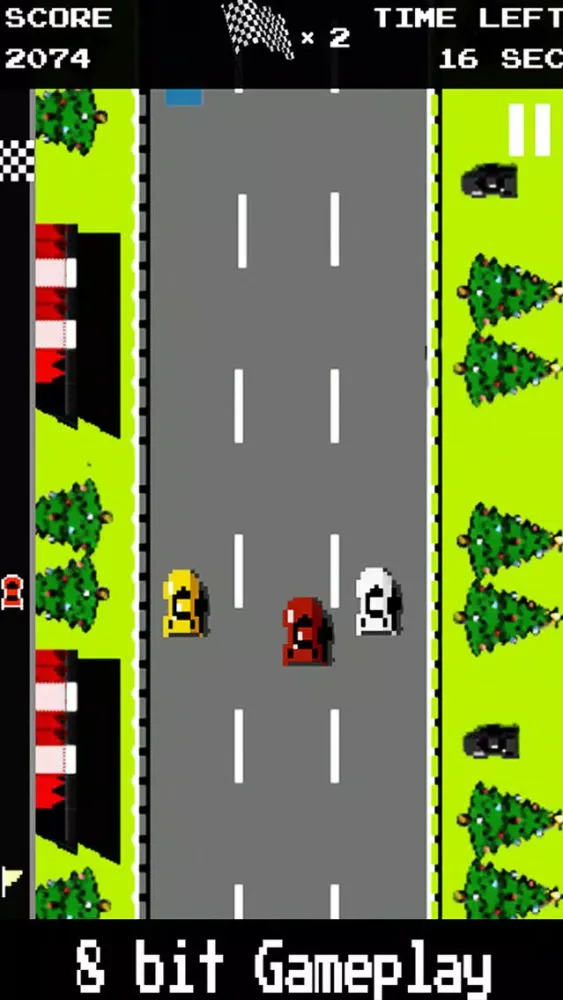 Ảnh chụp màn hình của Road Racer Retro