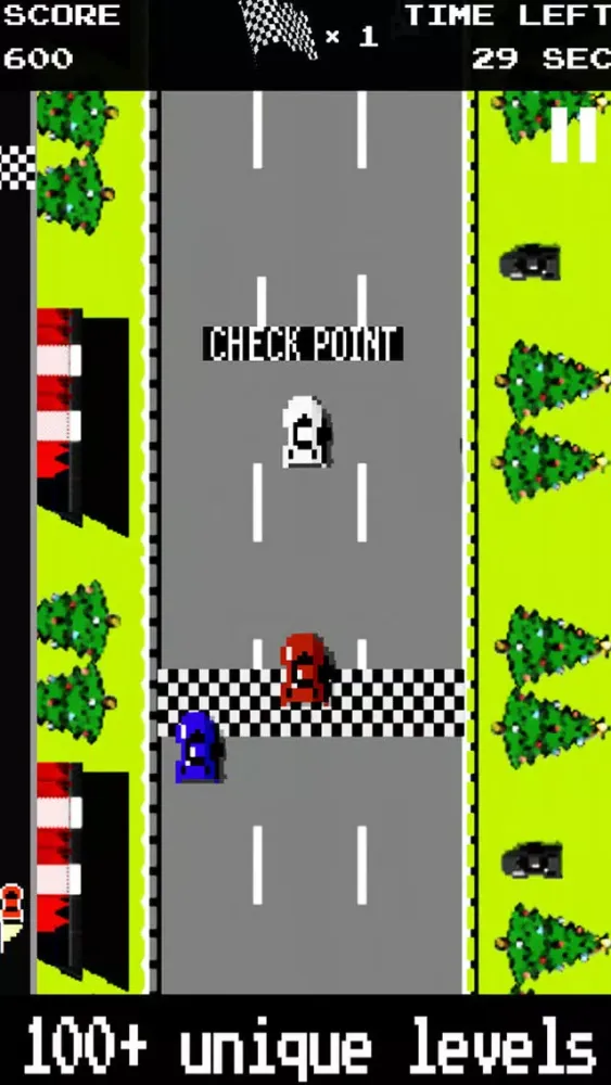 Ảnh chụp màn hình của Road Racer Retro
