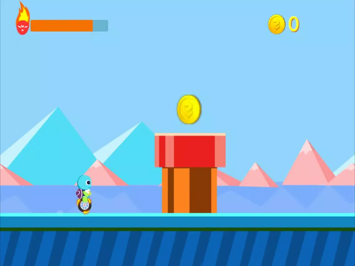 Tangkapan layar turtler jump-The easiest run adventure Parkour gam iPad 