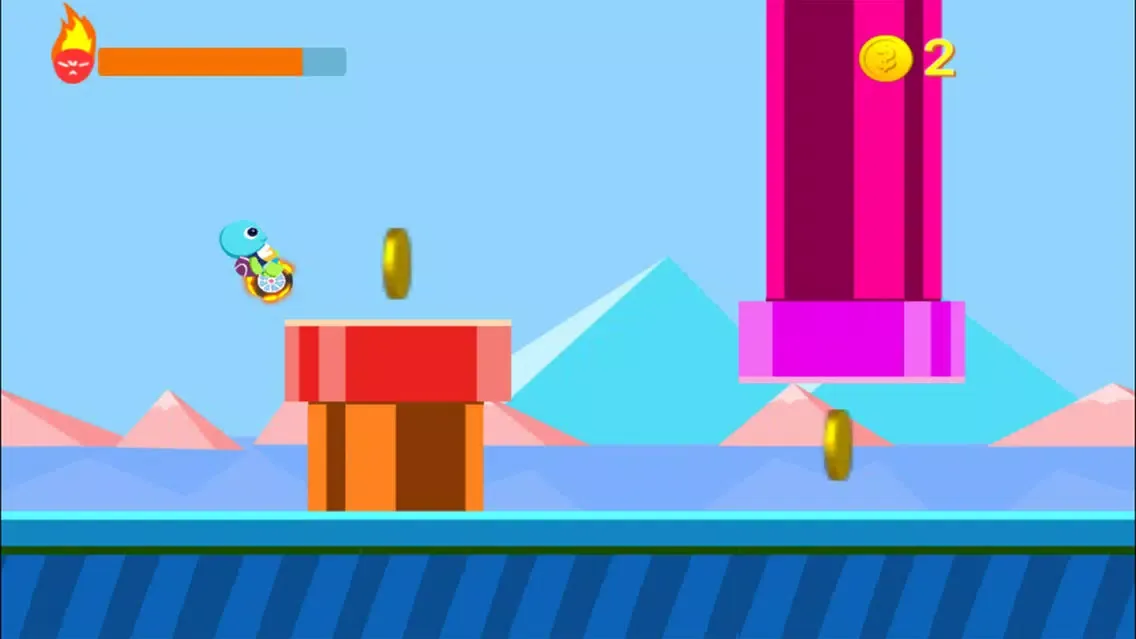 Tangkapan layar turtler jump-The easiest run adventure Parkour gam