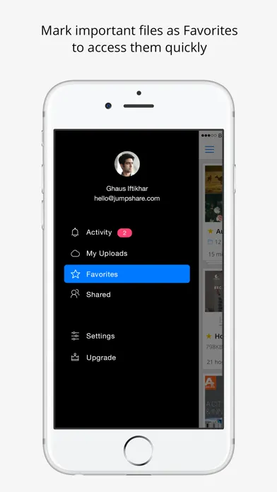 Jumpshare: Secure File Sharing スクリーンショット