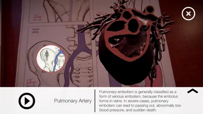AR Anatomy by Jump Simulation スクリーンショット