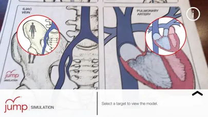 AR Anatomy by Jump Simulation スクリーンショット