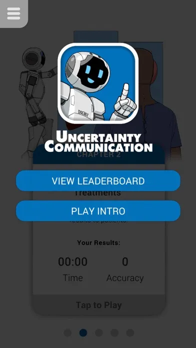 Tangkapan skrin Uncertainty Communication