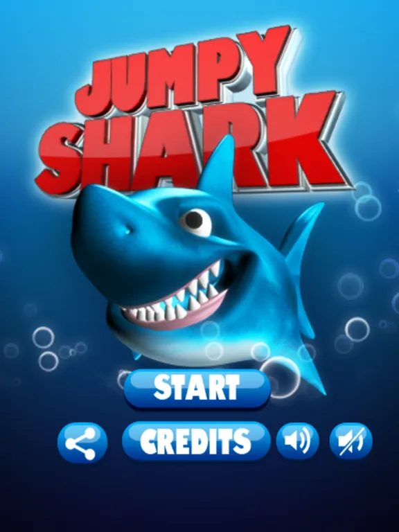 Jumpy Shark - Underwater Action Game For Kids iPad  স্ক্রিনশট