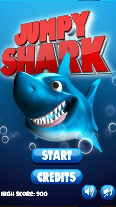 Jumpy Shark - Underwater Action Game For Kids স্ক্রিনশট