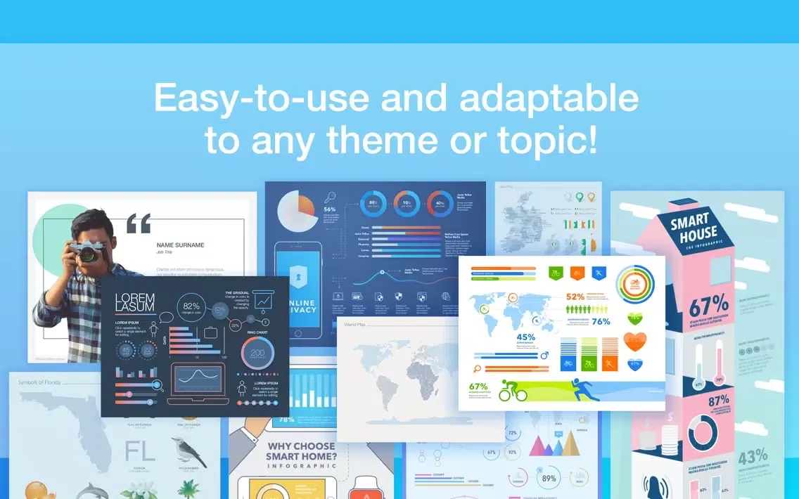 Infographics Lab - Templates স্ক্রিনশট
