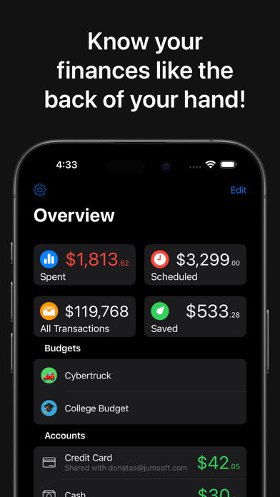 ภาพหน้าจอของ Money:Your Best Budget Planner