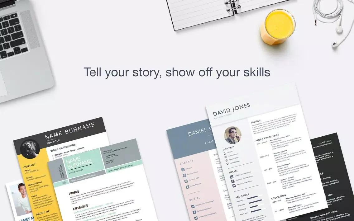 تصاویر Resume & CV Lab - Templates