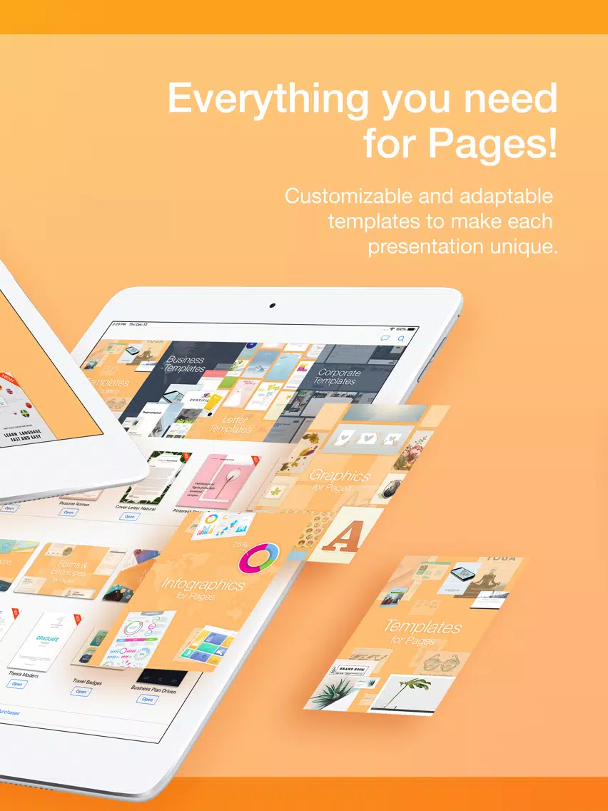 Toolbox for Pages iPad  Ekran Görüntüleri