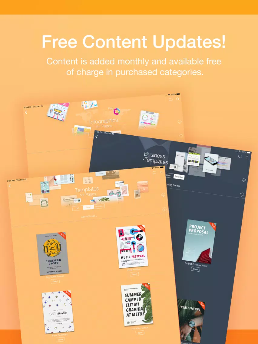 Toolbox for Pages iPad  Ekran Görüntüleri